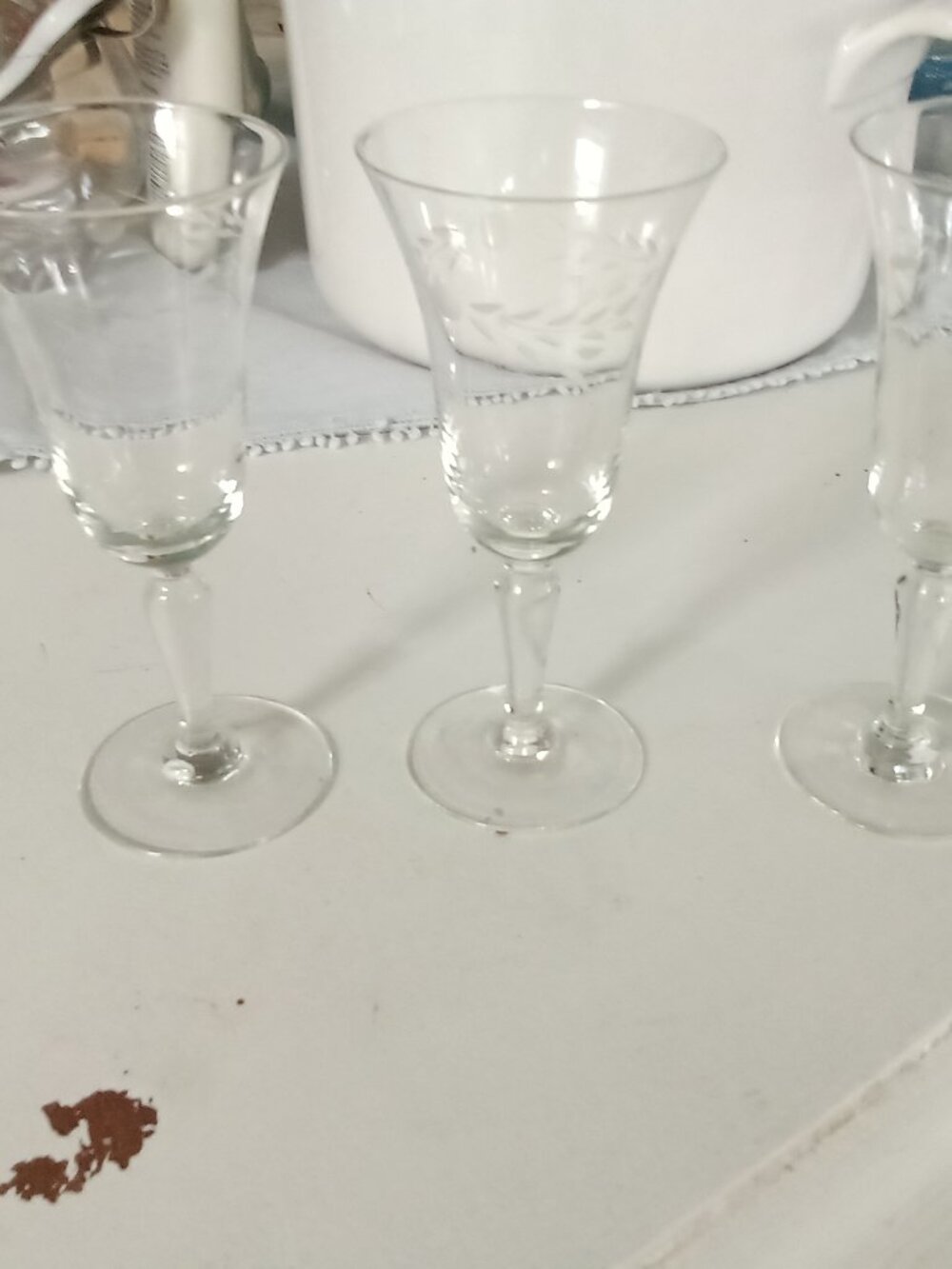 Willow Moon Liquors Glasses 3 ea